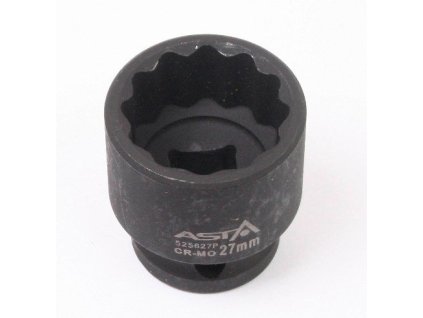 Hlavice nástrčná úderová 1/2" 27 mm, 12hranná - ASTA