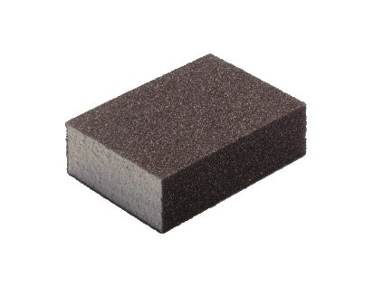 Brusná houbička, 4 strany, zrnitost P220