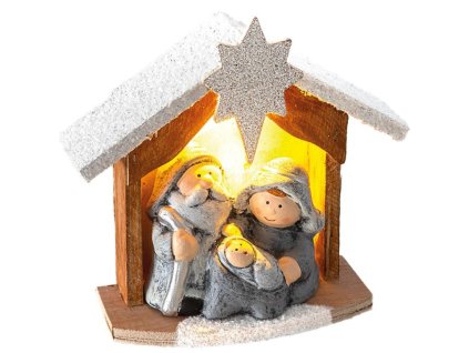 Betlém s LED 15,5 cm RXL 399 - RETLUX