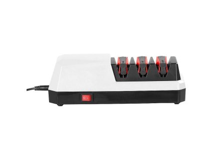 Elektrický ostřič nožů, 230V, 20W, 3v1, bílý