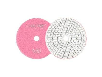 Diamantový kotouč leštící Strend Pro Premium, suchý zip, P100