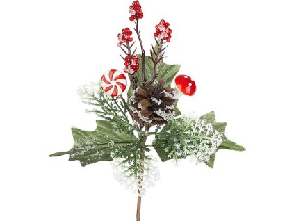 MagicHome Vánoční větvička, 19 cm