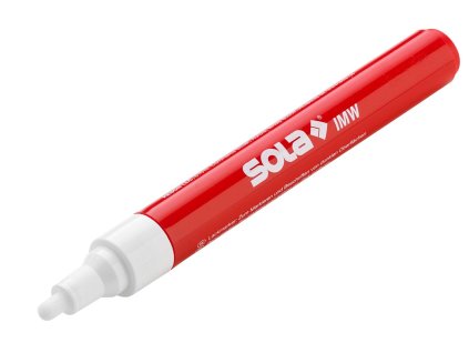Průmyslový značkovač, tuha 4 mm, bílý - SOLA