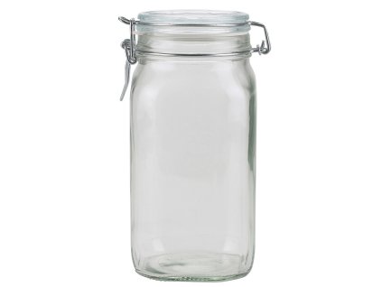 Dóza sklenice patentní 1,5L čtvercová  FIDO