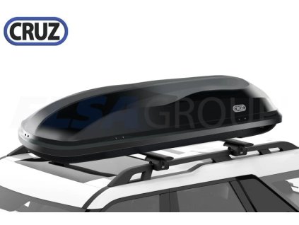 Střešní box CRUZ Box 520N, lesklá černá