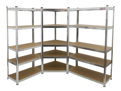 Regálový systém STANDARD, 3 díly - AH3034