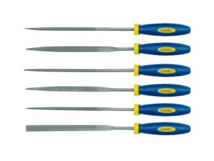 Sada pilníků jehlových 140 mm 6 ks VOREL