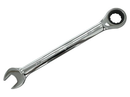 Klíč očkoplochý ráčnový 22 mm CrV