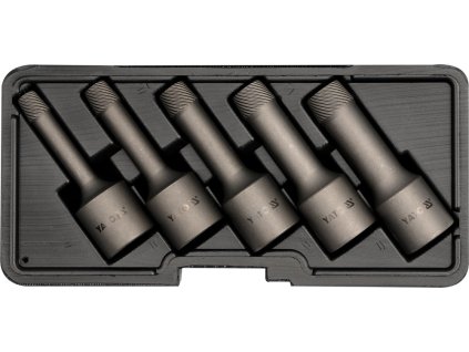 Souprava na demontáž závrtných šroubů 5 ks 1/2