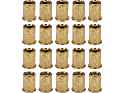 Nýtovací matice ocelová M3, 20ks