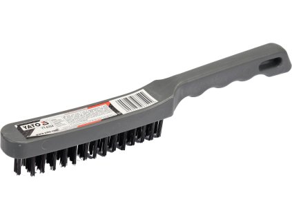 Kartáč drátěný ruční 4 řady plast