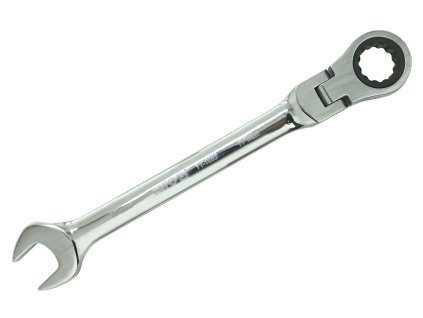 Klíč očkoplochý ráčnový 17 mm s kloubem