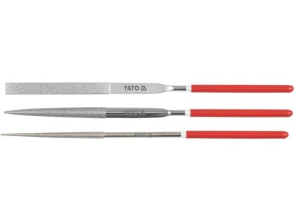 Sada pilníků jehlových diamantových 3 x 140 mm 3 ks