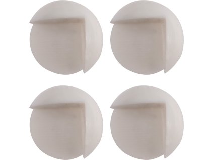 Chráníč na rohy nábytku, samolepící,  transparentní 4ks