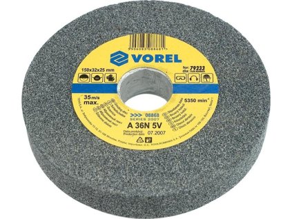 Kotouč brusný 150 x 12,7 x 17 mm jemný do stolní brusky