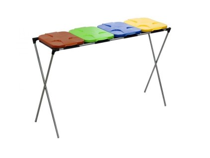 Stojan pro 4 pytle na tříděný odpad GEKO