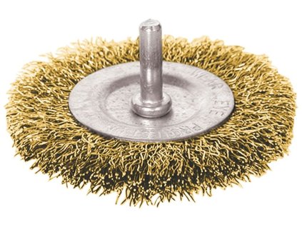 Kartáč okružní, O 63mm, vlnitý drát S 0,3mm, stopka 6mm, EXTOL CRAFT