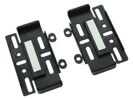 Podložka pod SPZ, bezrámečková, černá COMPASS