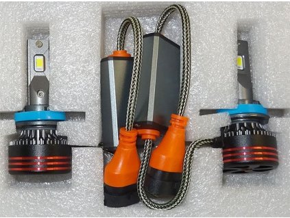 Žárovky LED H8 M8PRO 9-16V bílé, pár