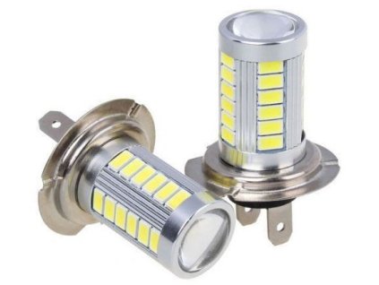 Žárovka LED H7 12V bílá, 33xLED SMD5730