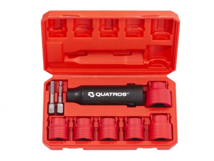 Sada kartáčů na šrouby a čepy kol, 9 dílná - QUATROS