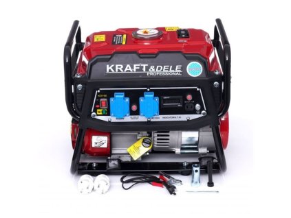 Benzínová elektrocentrála 2,2KW / 3HP, 1500W, 12/230V KraftDele KD150
