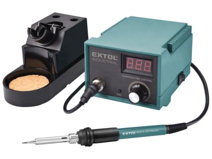 Stanice pájecí 70W s LCD a elektronickou regulací teploty a kalibrací EXTOL INDUSTRIAL