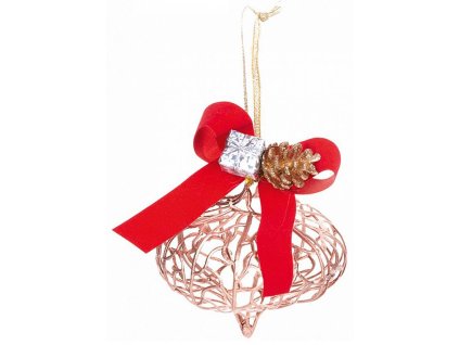 Ozdoba MagicHome, měděná, 10x15 cm