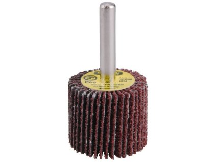 Kotouč lamelový brusný na stopce, Ø30x25x6mm, P40 EXTOL PREMIUM