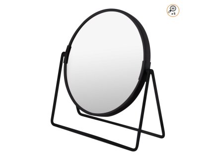 Zrcátko kosmetické ¤17cm zvětšovací 5x na stojanu  AWD1468