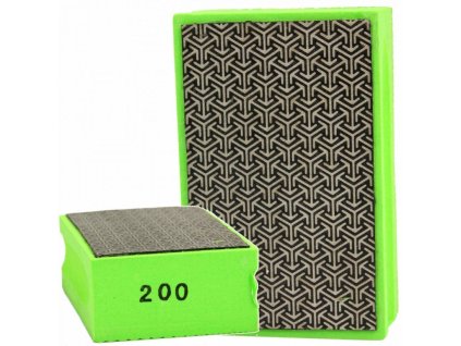 Diamantová brusná houba 93x59x32mm, D200 MAR-POL