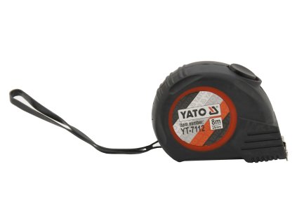 Metr svinovací 8 m x 25 mm autostop