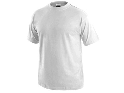 Triko DANIEL, krátký rukáv, světle šedý melír, vel. XL