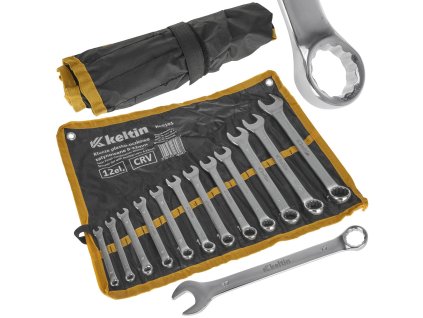 Očkoploché klíče 6 -22 mm, sada 12 ks