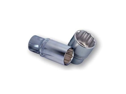 Nástrčná hlavice 3/8" 12 mm, 12hranná, prodloužená 63 mm - ASTA