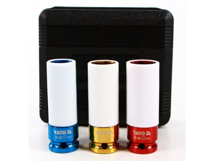 Sada vnitřních nástrčných klíčů na alu ráfky 1/2" 3ks YATO - YT-1056