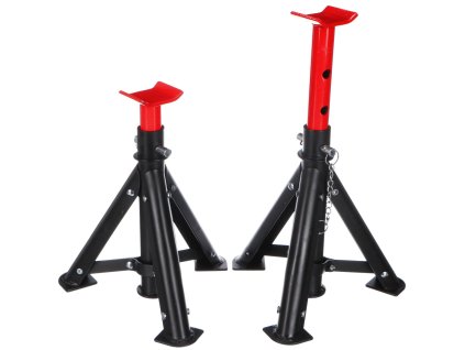 Podkládací stojánky - skládací podpěra pod auto 3 t, MECHANIC CAR STAND PRO, 2 ks - SIXTOL