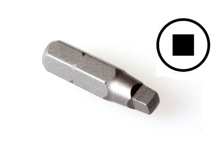 Bit čtyřhranný Robertson 1/4", R3 - JONNESWAY D125R3A