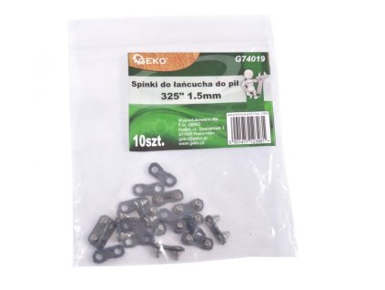 Spojka řetězu pro řetězové pily .325", 1,5mm, balení 10ks GEKO