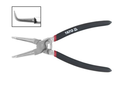 Kleště na ségrovky 150 mm vnitřní ohnuté CrV