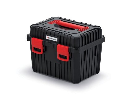 Kufr na nářadí HEAVY černý 445x360x337mm s vkladem