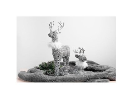 Dekorace MagicHome, Sob sedící, 19x17cm