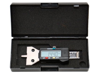 Digitální hloubkoměr pro měření dezénu pneumatik - Genborx