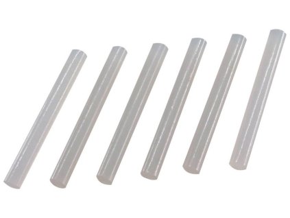 Tyčinky tavné, bílá barva, 11x100mm, 6ks, EXTOL CRAFT