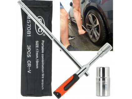 Klíč na kolové matice skládací BJC 17-19mm MAR-POL