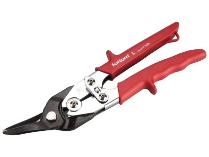 Nůžky na plech převodové, 255mm, levé, CrMo, FORTUM