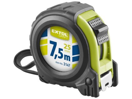 Metr svinovací 7,5m, šířka pásku 25mm, II. tř. př., EXTOL CRAFT