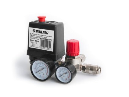 Tlakový spínač pro kompresor 8 bar MAR-POL