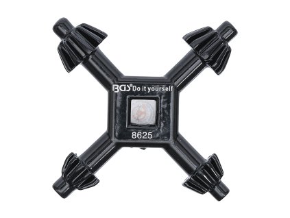Klička pro vrtačkové sklíčidlo, velikost 13-17 mm, univerzální 4v1 - BGS 8625