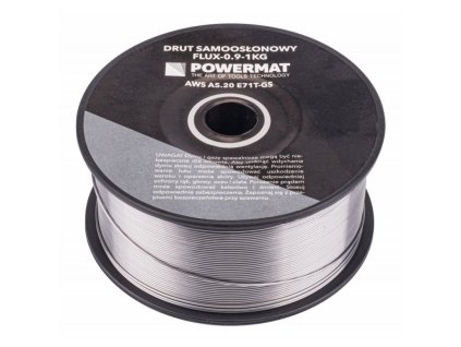 Svařovací drát trubičkový, 0,9 mm, 1 kg POWERMAT